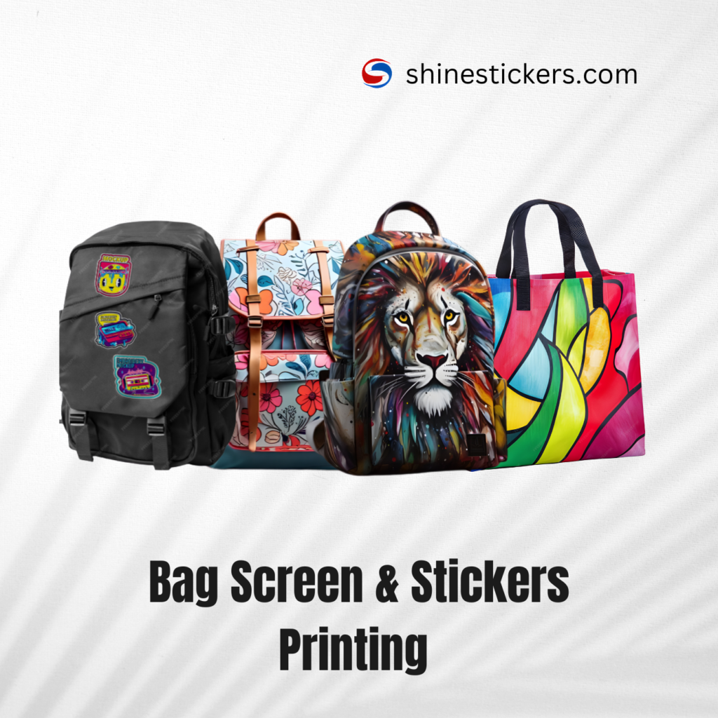 Bag Screen and Stickers Printing Services Mumbai in India