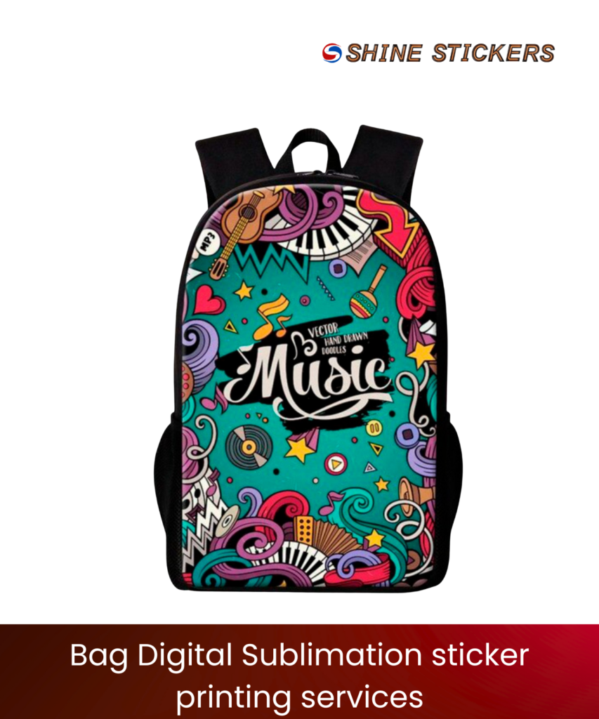 Bag Digital Sublimation Sticker Printing Services Mumbai in India