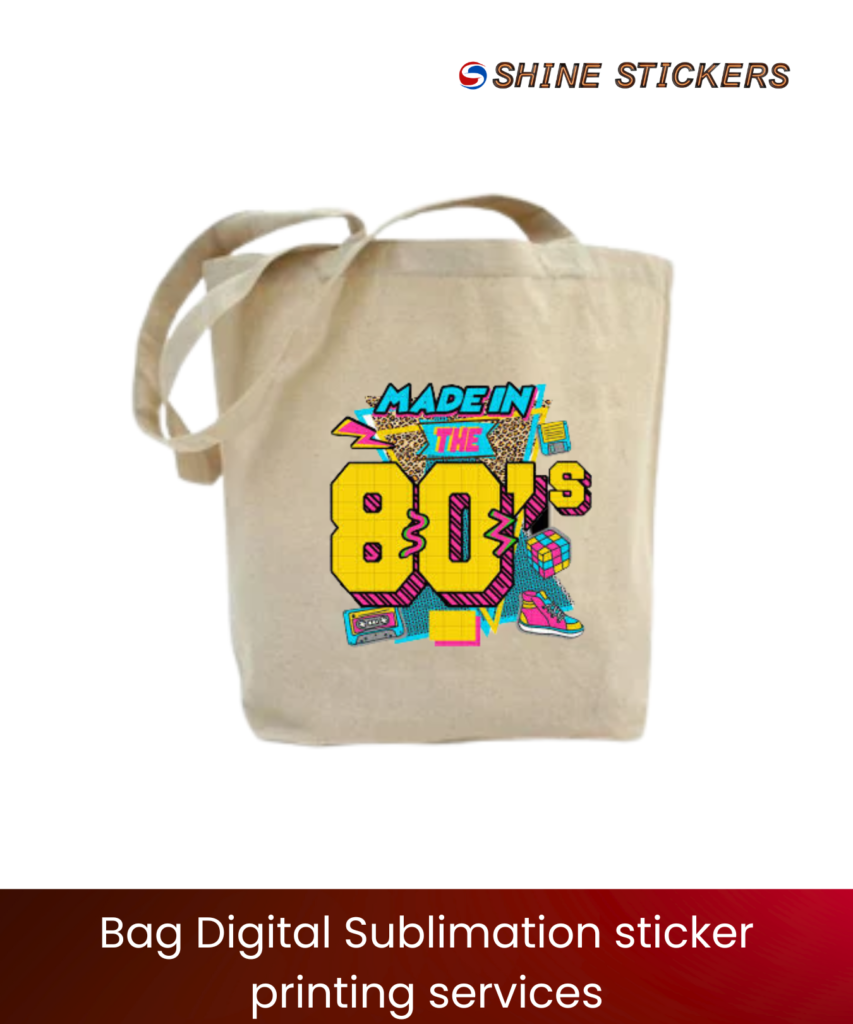 Bag Digital Sublimation Sticker Printing Services Mumbai in India