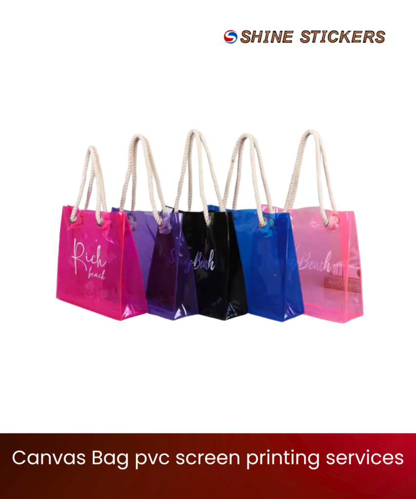Canvas Bag PVC Screen Printing Services Mumbai in India
