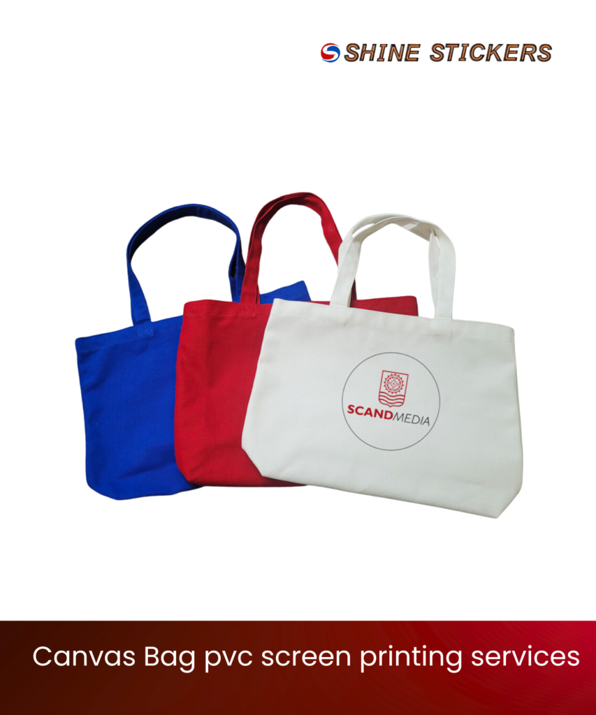 Canvas Bag PVC Screen Printing Services Mumbai in India