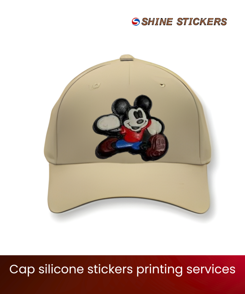 Cap Silicone Stickers Printing Services Mumbai in India