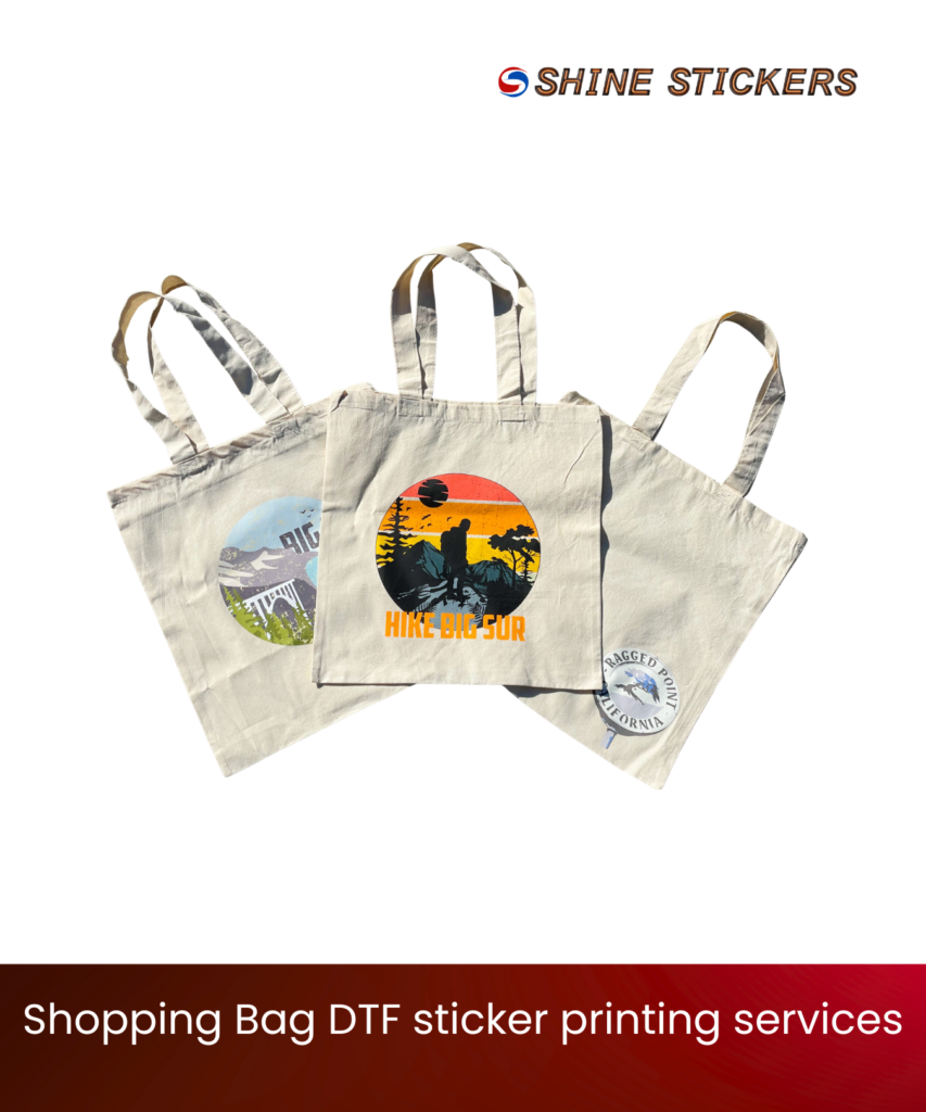 Shopping Bag DTF Sticker Printing Services Mumbai in India
