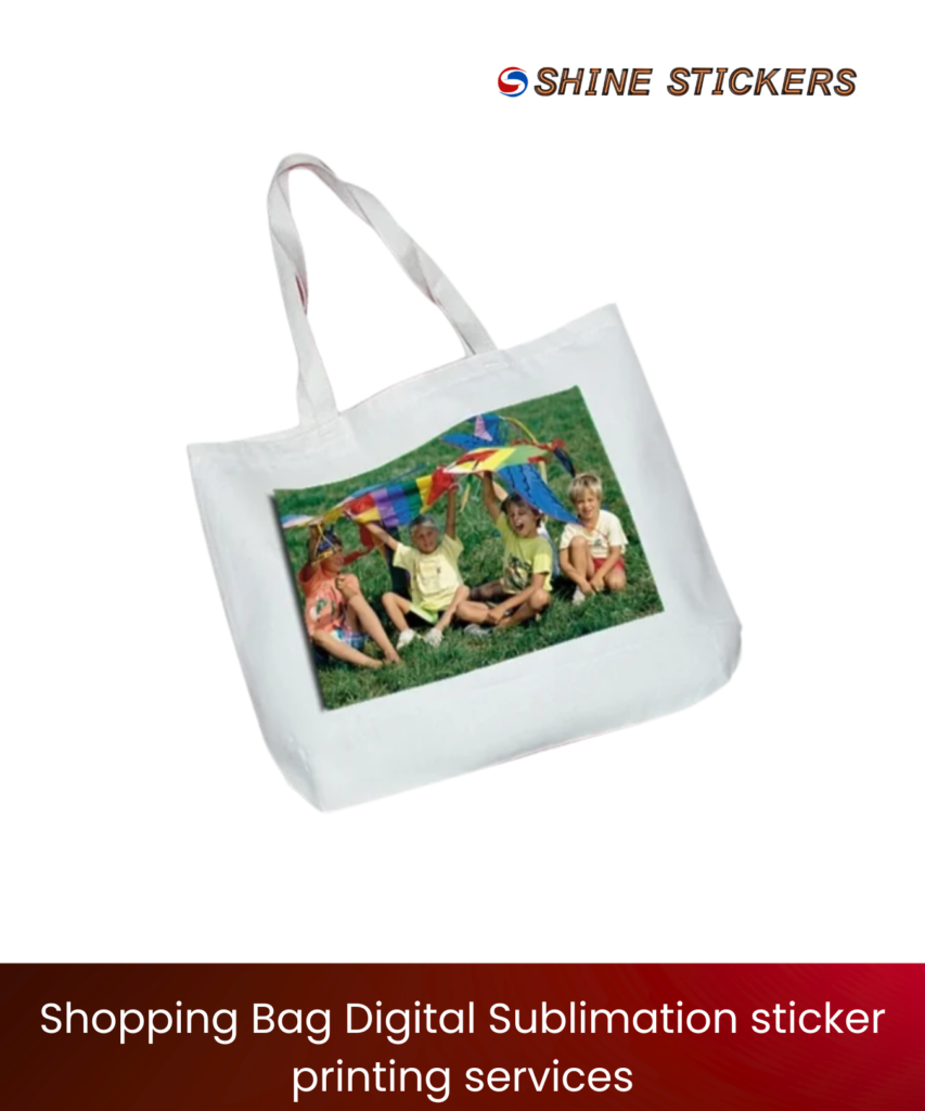 Shopping Bag Digital Sublimation Sticker Printing Services Mumbai in India
