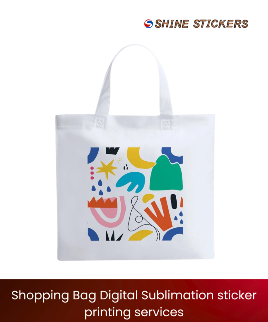 Shopping Bag Digital Sublimation Sticker Printing Services Mumbai in India