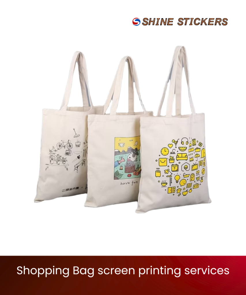 Shopping Bag Screen Printing Services Mumbai in India