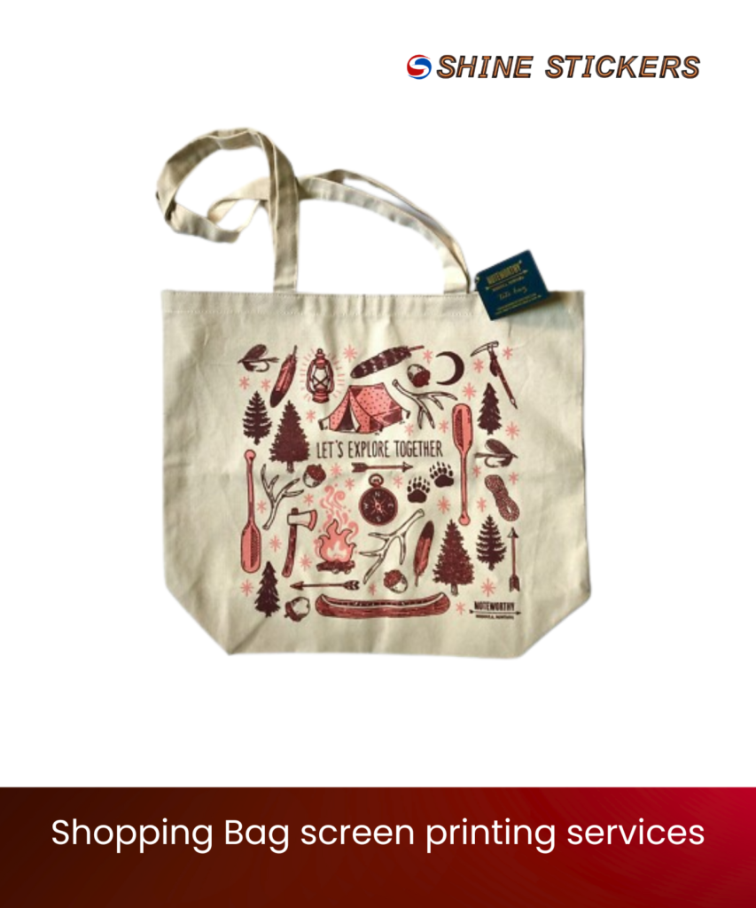 Shopping Bag Screen Printing Services Mumbai in India