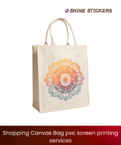 Shopping Canvas Bag PVC Screen Printing Services Mumbai in India