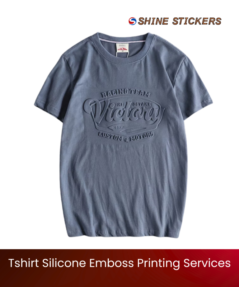 T-shirt Silicone Emboss Printing Services Mumbai in India